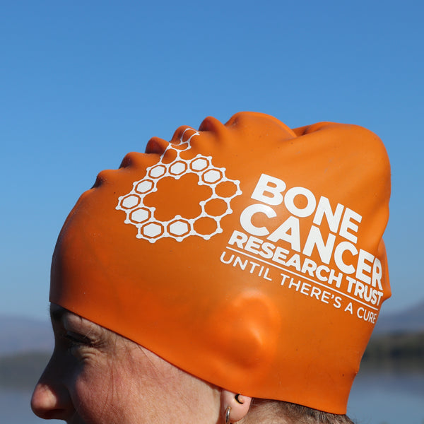 Swim the Distance Swim Cap Bone Cancer Research Trust