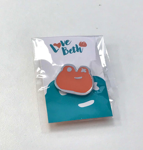 Love Beth Enamel Pin Badge