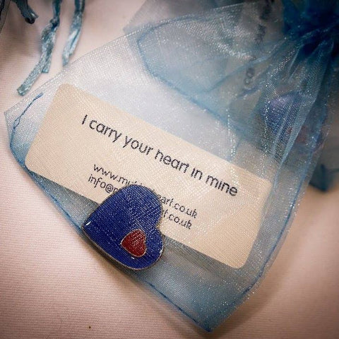 My Blue Heart Badge